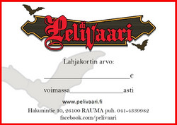 Lahjakortti 10 euroa