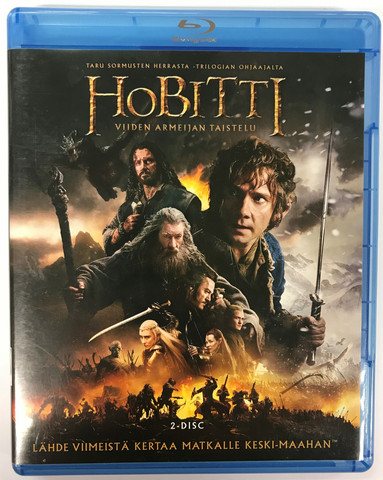 Hobiti: Viiden armeijan taistelu (Bluray)