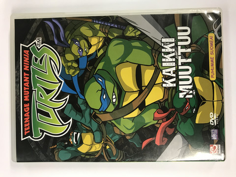 Turtles 1: Kaikki muuttuu (DVD)