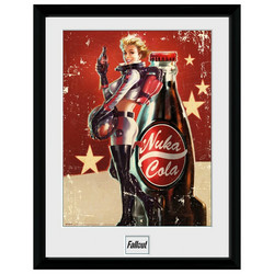 Kehystetty juliste - Fallout Nuka Cola