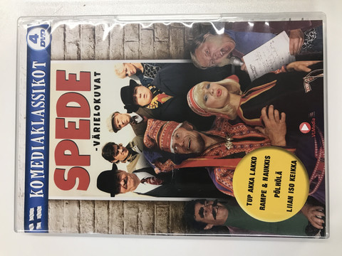 Komediaklassikot Spede -värielokuvat (DVD)