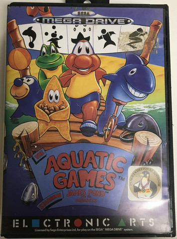 The Aquatic Games: Starring James Pond And The Aquabats (MD)