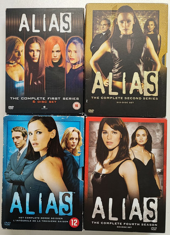 Alias - Kaudet 1-4 (DVD)