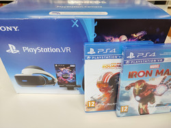 PSVR + Iron Man VR + Star Wars Squadrons