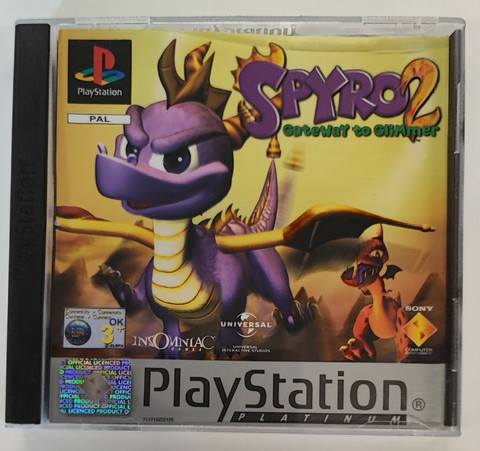 Spyro 2: Gateway to Glimmer (PS1 Platinum)
