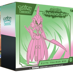 Pokemon TCG SV4 Paradox Rift Elite Trainer Box - Iron Valiant