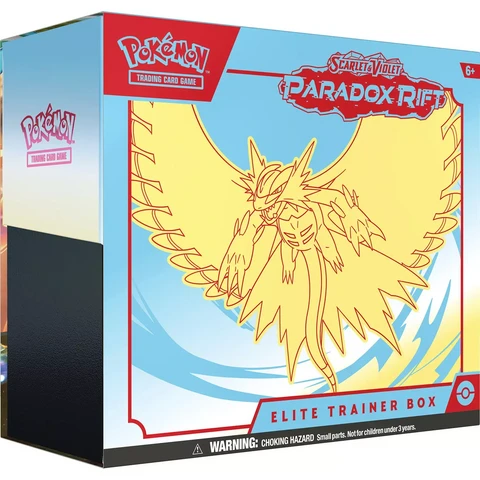Pokemon TCG SV4 Paradox Rift Elite Trainer Box - Roaring Moon