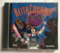 Keith Courage (TG16 HuCARD)