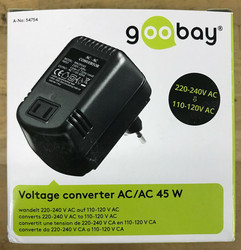 Muuntaja 220V - 110V 45W