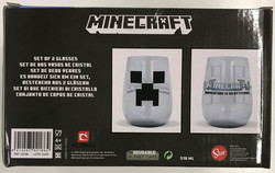 Minecraft 2 juomalasin lahjapakkaus