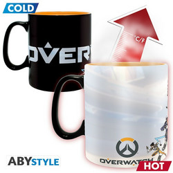 Väriä vaihtava muki - Overwatch 460ml