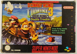 Donkey Kong Country 3: Dixie Kong's Double Trouble! (PAL SNES)