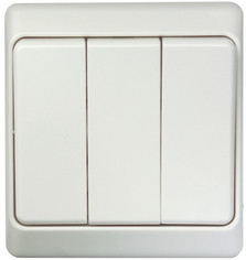 Pinta-asennettava 1+1+1-kytkin, Schneider Electric