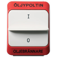 Pinta-asennettava öljypoltinkytkin IP44, Schneider Electric