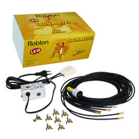 Valokuituvalaisin - Saunasetti 4 LED - Roblon