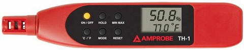 Amprobe TH-1  lämpötilamittari / ilmankosteusmittari
