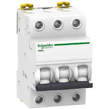 Johdonsuojakatkaisija 3x25A/C/6kA - Schneider Electric