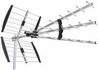 Finnsat UHF-antenni LTE700-Ready, vahvistus 17dBi, (E21) 470-694MHz (E48)