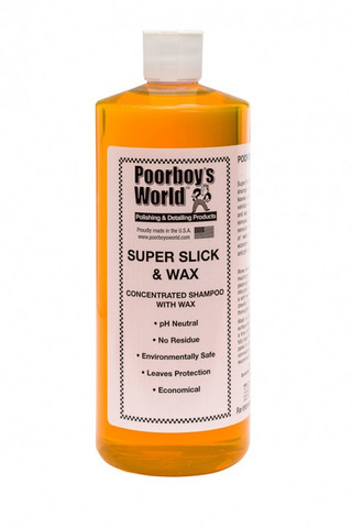 Poorboy's World Super Slick & Wax, 473ml