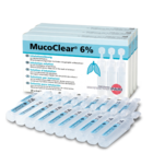 MucoClear 6% HYPERTONINEN SUOLALIUOS 60 x 4ml