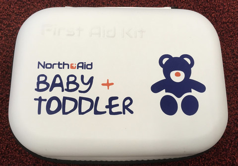 North Aid Baby + Toddler First Aid Kit ensiapupakkaus