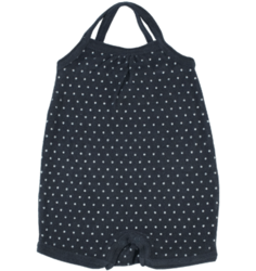 Nature baby puuvillafroteinen polkadot bodyasu