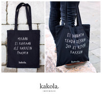 Kakola -kassi luomupuuvillaa