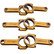 Titaaniset Porsche 911 2.0L 2.2L  130.00mm H-Profiili kiertokanget