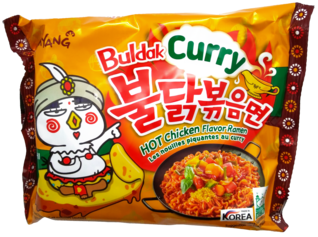 Buldak Curry Hot Chicken Ramen - Tulinen