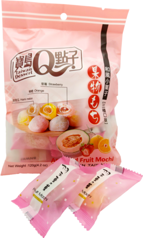 Assorted Fruit Mochi - Hedelmä Mochit