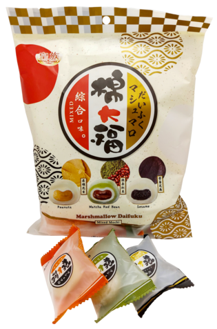 Marshmallow Daifuku Mixed Mochi - Perinteisillä täytteillä