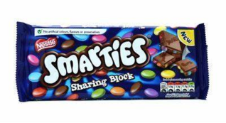 Smarties Sharing Block - Suklaalevy