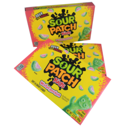 Sour Patch Kids Watermelon Box - kirpeät hedelmämakeiset