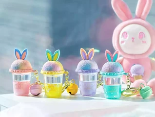 Kenji Mima Bubble Tea Bunny Avaimenperä