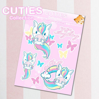 Cuties Tarrasetti: Unicorn