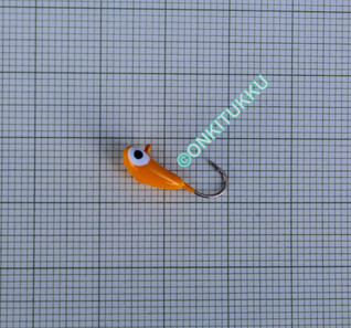 Volfram Porin kilpa 6mm #8 lenkki sinapinkeltainen, nro 24