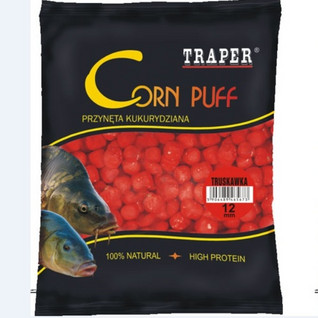 Corn Puff kelluva mansikkamaissi 8mm