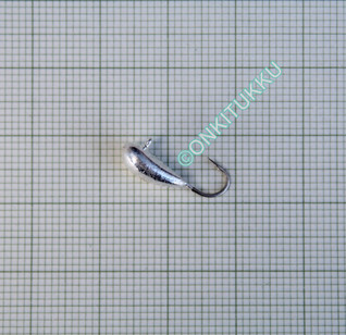 Volfram Porin kilpa 6mm #8 lenkki hopea, nro 08