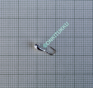Volfram Porin kilpa 4mm #16 lenkki hopea, nro 04