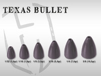 Texas Bullet rig luotipää 1,8g 9kpl