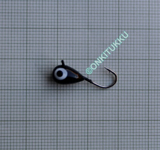 Volframi-mormuska 6mm #6 lenkki musta, nro 45