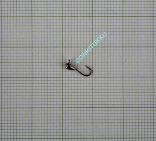 Volframi-mormuska 2mm #18 lenkki tumma kromi, nro 33