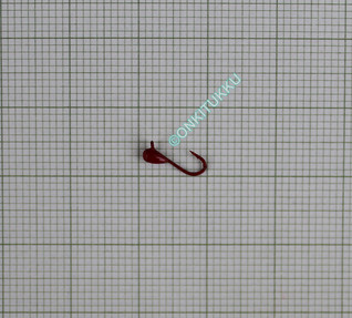 Volframi-mormuska 2mm #18 lenkki tummanpunainen, nro 37