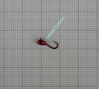 Volframi-mormuska 2,5mm #16 lenkki punainen kromi, nro 19