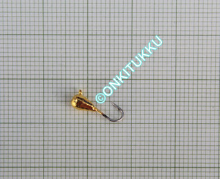 Volframi-mormuska 3mm #16 lenkki kulta, nro 01