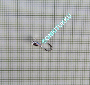 Volframi-mormuska 3mm #16 lenkki hopea, nro 05