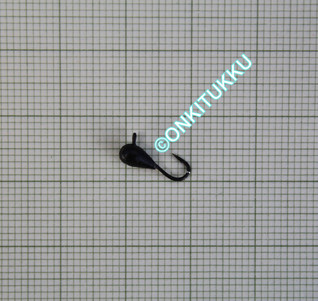 Volframi-mormuska 3mm #16 lenkki musta, nro 24