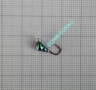 Volframi muurahainen 4mm #10 lenkki sateenkaari kromi, nro 20