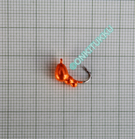 Volframi muurahainen 5mm #6 lenkki oranssi kromi, nro 30
