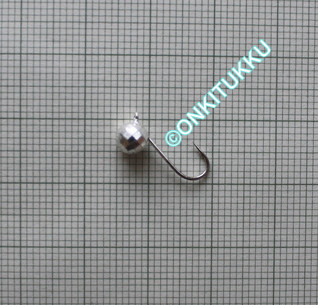 Volframi Prisma 5mm koukku #12 lenkki hopea, nro 19